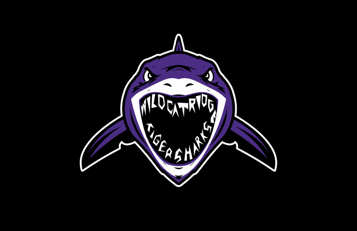 Wildcat Ridge Tigersharks - Logo Design – CAM Scale Supply